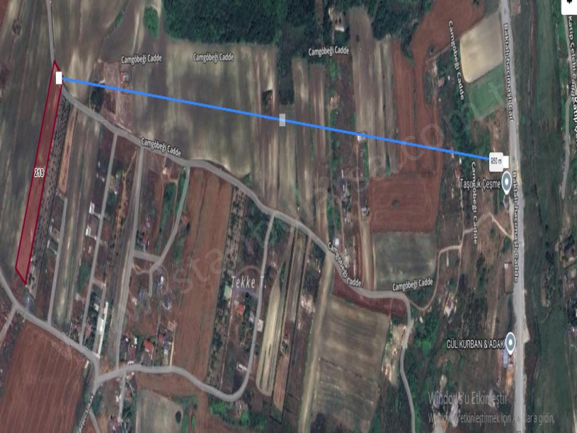 Arnavutköy Haraççıda Satılık Arsa , 175 m2 Hisseli Yolu Var 