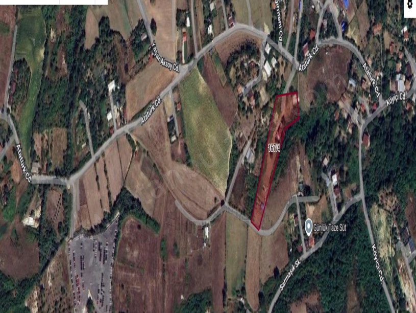 Arnavutköy Tayakadın Satılık Arsa , 162 M2 Merkezde Yolu Var Evlerin Yakını 
