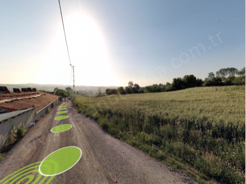 Arnavutköy Tayakadın Satılık Arsa , 294 M2 Cadde Cephe İmarlı Merkezde 