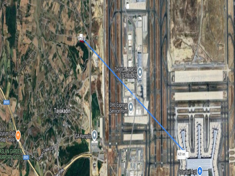 Arnavutköy Tayakadın Satılık Arsa , 294 M2 Cadde Cephe İmarlı Merkezde 