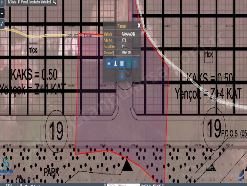 Arnavutköy Tayakadın Satılık Arsa , 294 M2 Cadde Cephe İmarlı Merkezde 