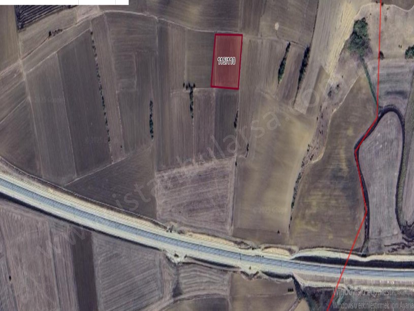 Kırklareli Babaeski Düğüncülü Köyünde Satılık Arsa , 415 m2 Hisseli Yolu Var