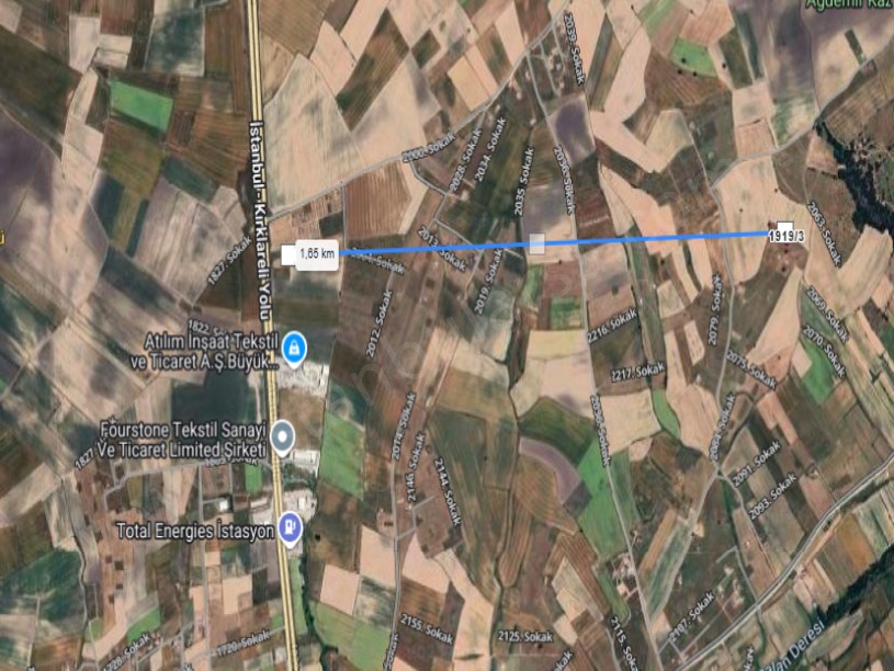 Tekirdağ Saray Büyükyoncalı Mah Satılık Arsa , 350 M2 Müstakil Evlerin Yakını 