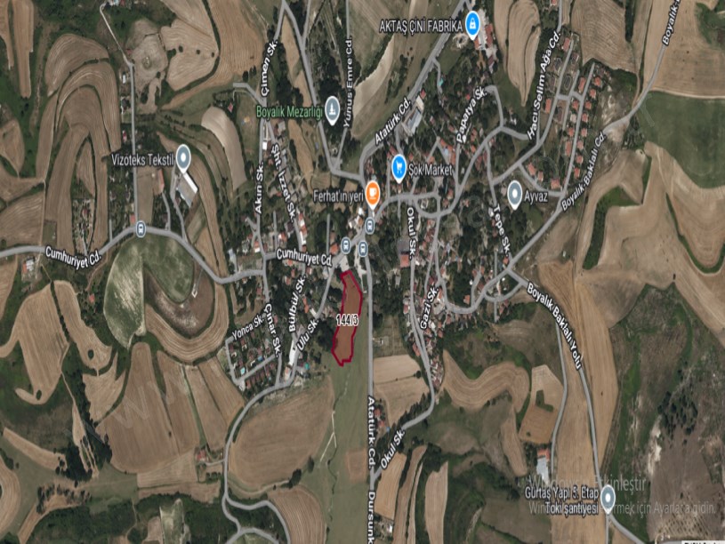 Arnavutköy Boyalıkta Satılık Arsa , 1,136 M2 Hisseli Yolu Var 