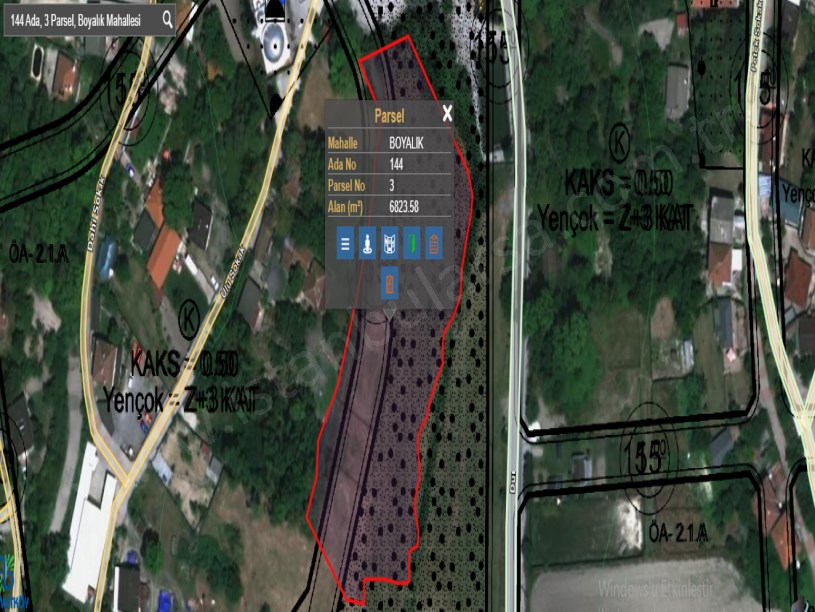 Arnavutköy Boyalıkta Satılık Arsa , 1,136 M2 Hisseli Yolu Var 