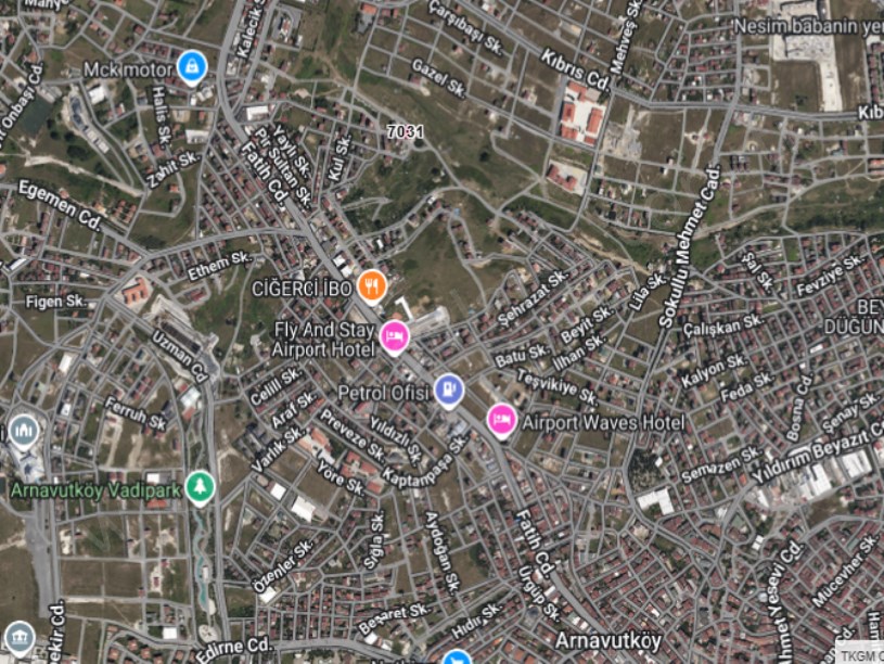  Arnavutköy NeneHatun Mah. Satılık Arsa  , 228 m2 Merkezde 3 Kat İmarlı 