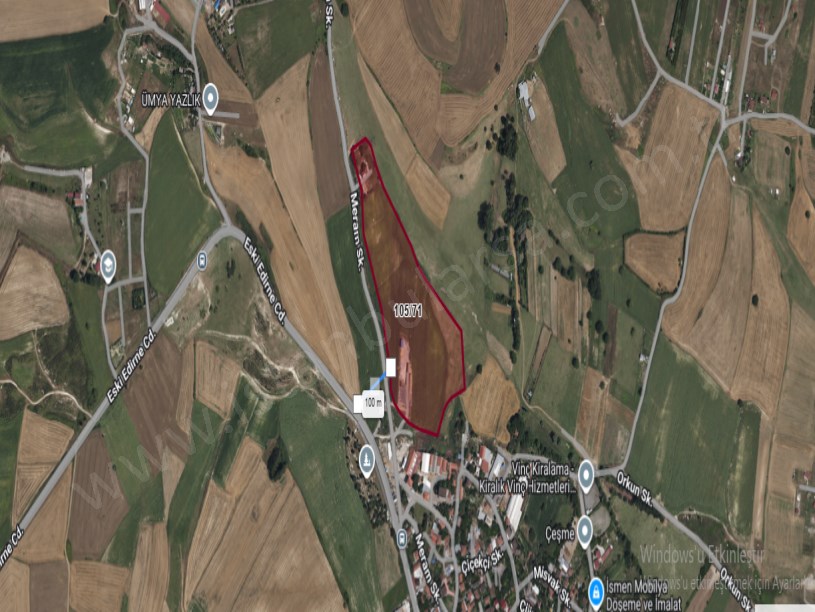 Arnavutköy Çilingirde Satılık Arsa , 2,200 m2 Hisseli Yolu Var Evlerin Yakını