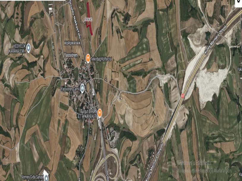 Arnavutköy Dursunköyde Satılık Arsa  , 1, 275 M2 Hisseli Yolu Var Evlerin Yakını  