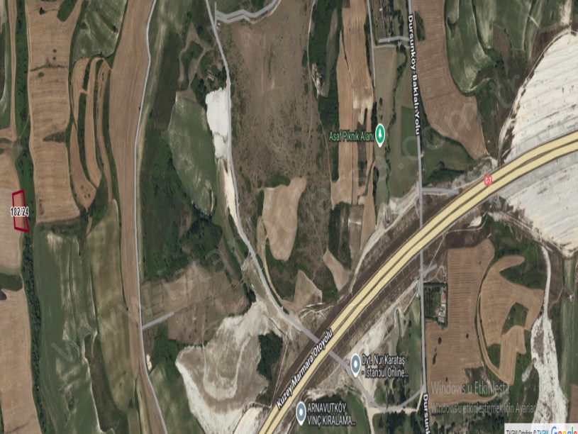 Arnavutköy Yassıörende Satılık Arsa , 412 M2 Hisseli İmarlı 