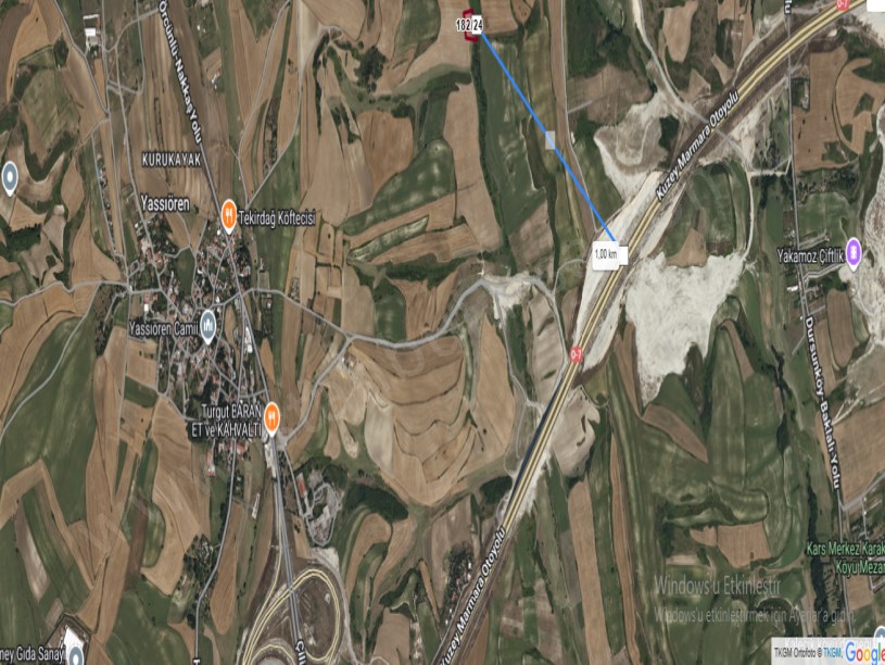 Arnavutköy Yassıörende Satılık Arsa , 412 M2 Hisseli İmarlı 