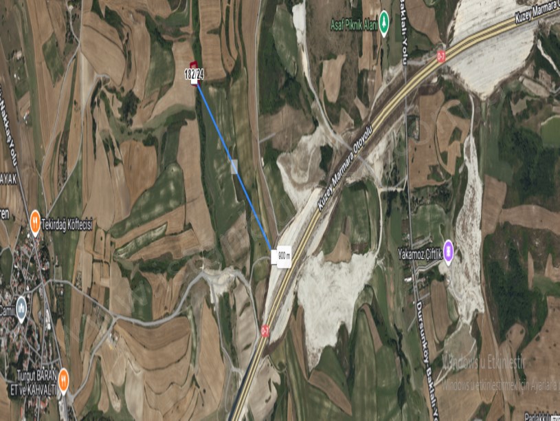 Arnavutköy Yassıörende Satılık Arsa , 412 M2 Hisseli İmarlı 