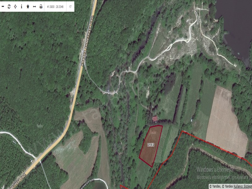 Arnavutköy Haraççıda Satılık Arsa , 500 m2 Yeri Belli Yolu Var Hisseli