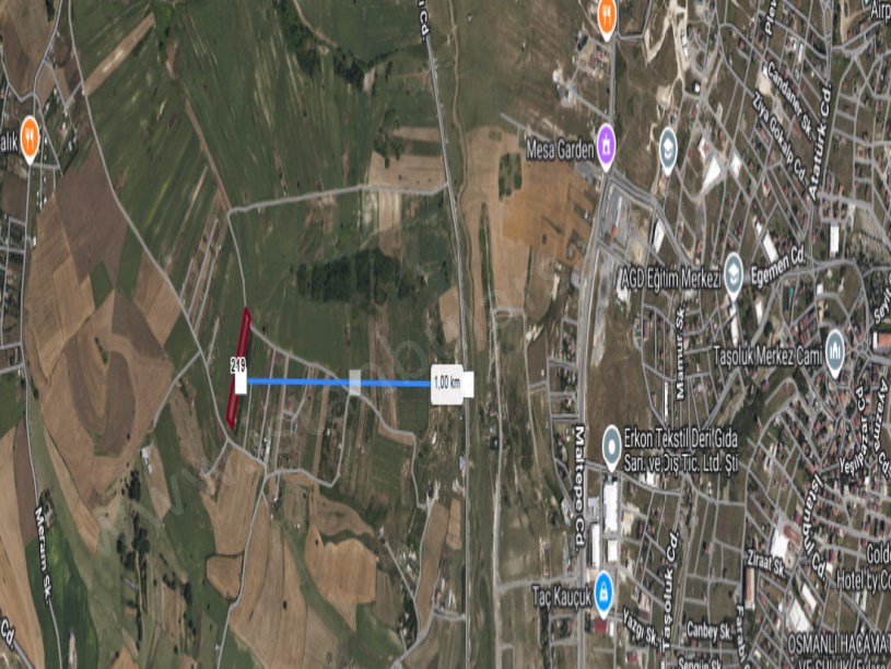 Arnavutköy Haraççıda Satılık Arsa , 500 m2 Yeri Belli Yolu Var Hisseli