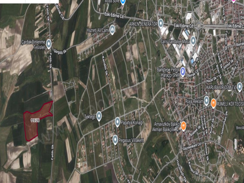 Arnavutköy Çilingirde Satılık Arsa , 650 m2 Yolu Var Yeri Belli Çaplı