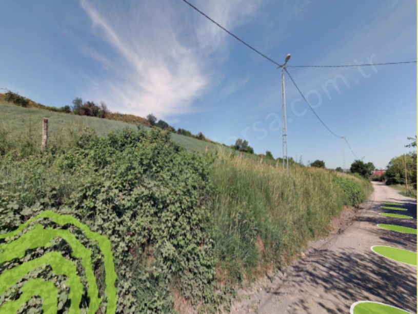 Arnavutköy Dursunköyde Satılık Arsa  , 900 M2 Çevrili Merkezde Cadde Cephe 