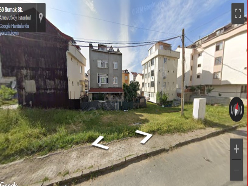  Arnavutköy Merkez mh Satılık Arsa , 155 m2 Müstakil 4 Kat İmarlı 