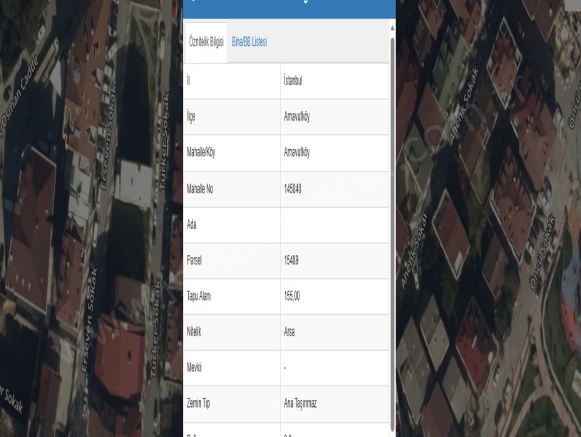  Arnavutköy Merkez mh Satılık Arsa , 155 m2 Müstakil 4 Kat İmarlı 