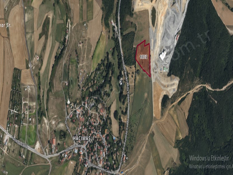 Arnavutköy Hacımaşlı  Satılık Arsa , 3,425 M2 Hisseli Yolu Var 