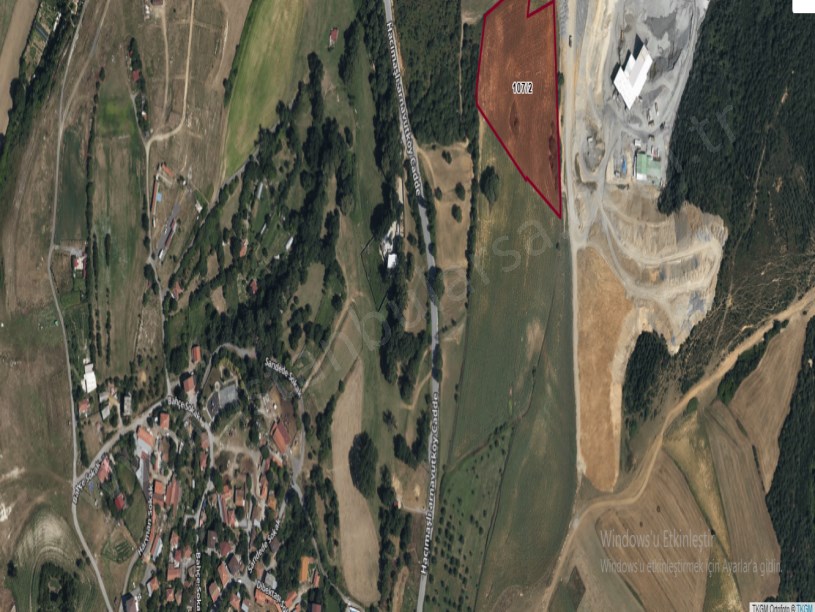 Arnavutköy Hacımaşlı  Satılık Arsa , 3,425 M2 Hisseli Yolu Var 