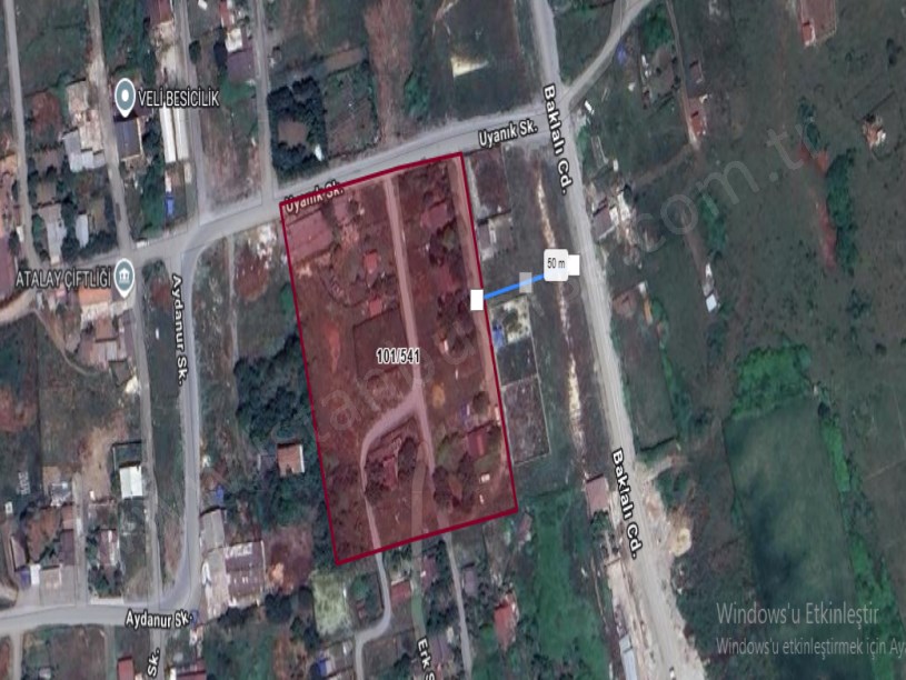 Arnavutköy Tayakadın Satılık Arsa , 178 M2 Yolu Var Merkezde Evlerin Yakını 