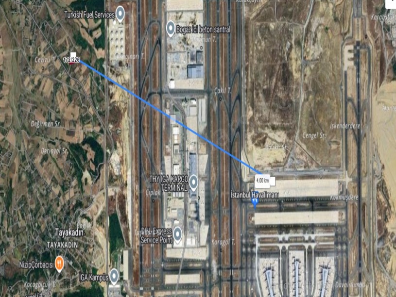 Arnavutköy Tayakadın Satılık Arsa , 160 M2 Cadde Cephe Yolu Var Evlerin Yakını