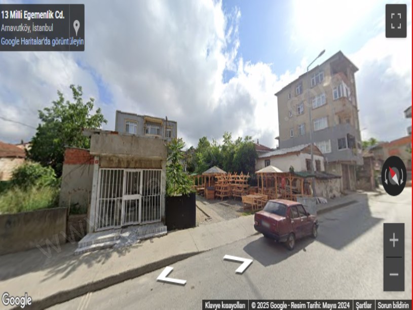 Arnavutköy Boğazköyde Satılık Arsa , 200 m2 Cadde Cephe Merkezde İmarlı