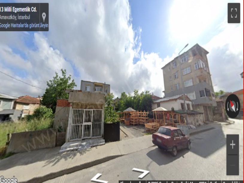 Arnavutköy Boğazköyde Satılık Arsa , 200 m2 Cadde Cephe Merkezde İmarlı