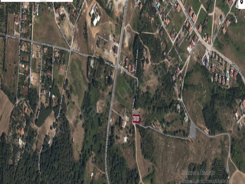 Arnavutköy Karaburunda Satılık Arsa , 500 M2 Müstakil Yolu Var İmarlı