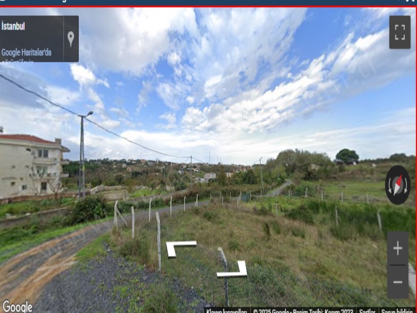 Arnavutköy Karaburunda Satılık Arsa , 500 M2 Müstakil Yolu Var İmarlı