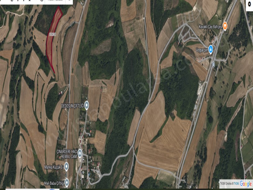 Arnavutköy Boyalıkta Satılık Arsa , 627 m2 Hisseli 