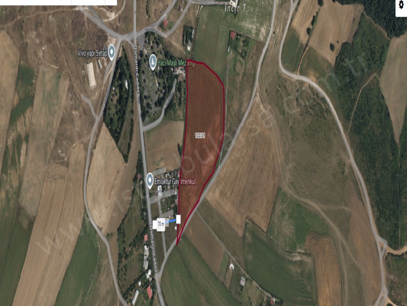 Arnavutköy Hacımaşlı  Satılık Arsa , 672 M2 Yolu Var Hisseli İmarlı