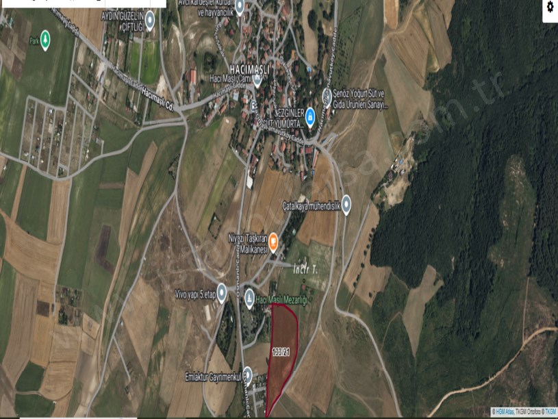 Arnavutköy Hacımaşlı  Satılık Arsa , 672 M2 Yolu Var Hisseli İmarlı