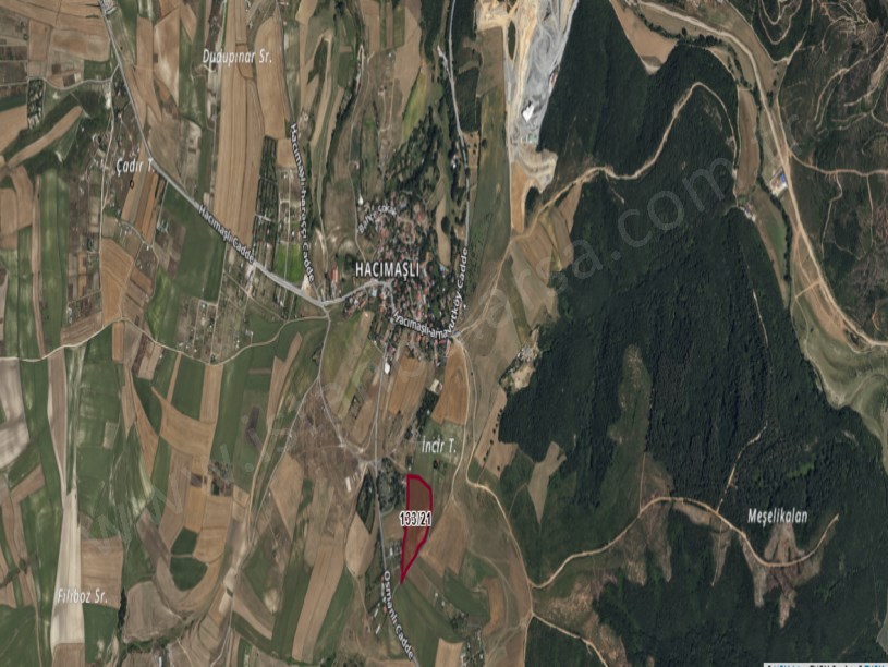 Arnavutköy Hacımaşlı  Satılık Arsa , 672 M2 Yolu Var Hisseli İmarlı