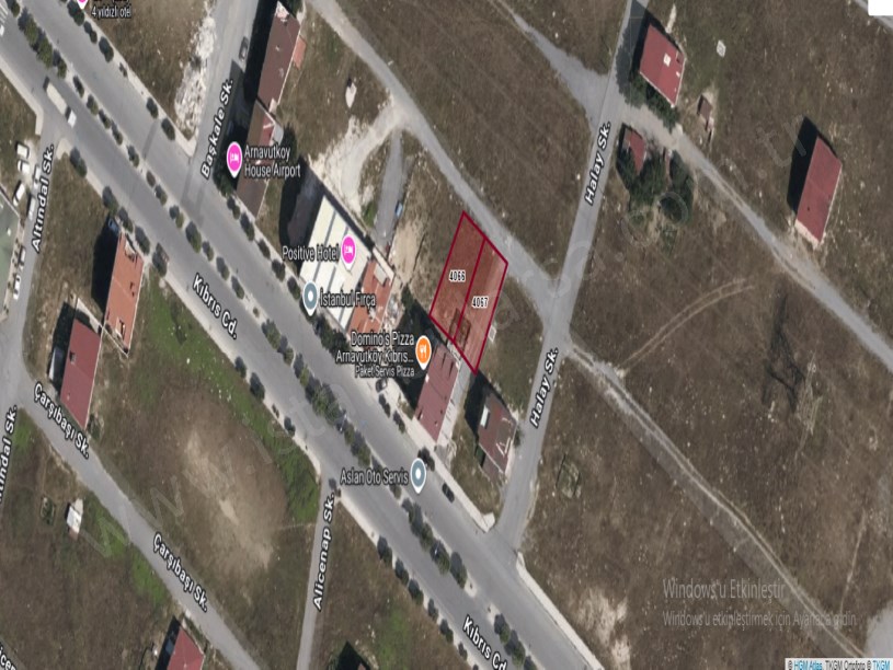  Arnavutköy Merkez Mh Satılık Arsa , 385 m2 Merkezde 3 Kat İmarlı 