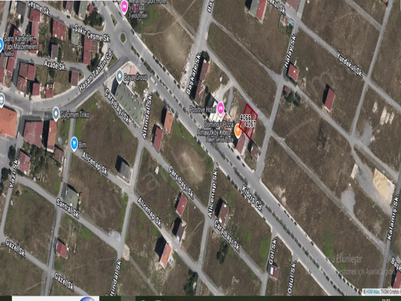  Arnavutköy Merkez Mh Satılık Arsa , 385 m2 Merkezde 3 Kat İmarlı 