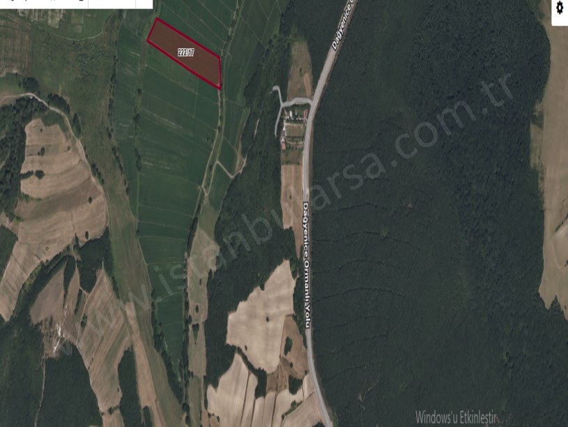 Çatalca Çiftlikköyde Satılık Arsa ,  332 M2 Hisseli Yolu Var 