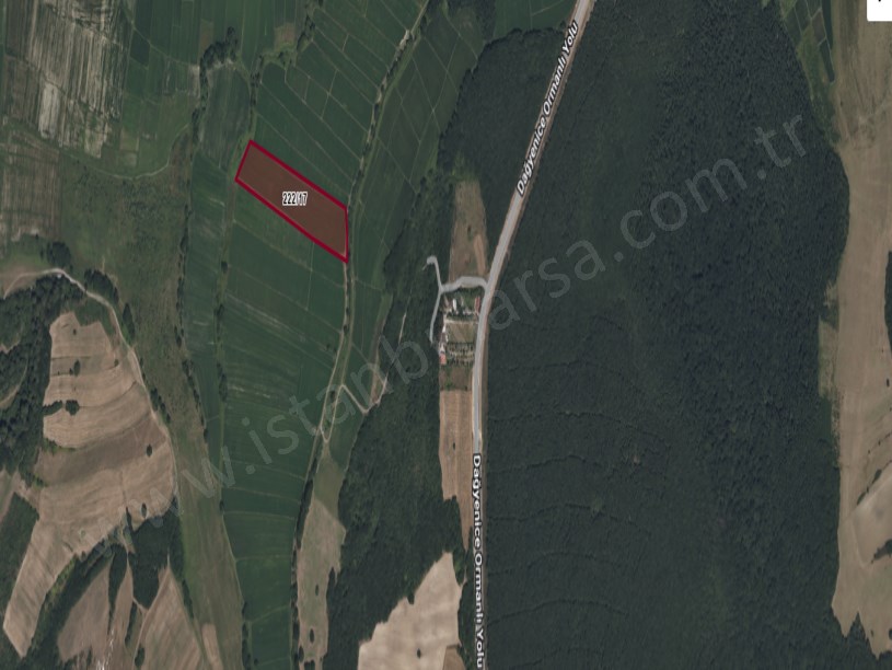 Çatalca Çiftlikköyde Satılık Arsa ,  332 M2 Hisseli Yolu Var 