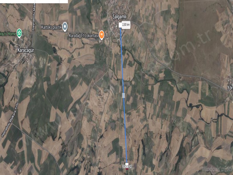 Tekirdağ Hayrabolu Şalgamlı,da Satılık Tarla , 6,211 M2 Müstakil