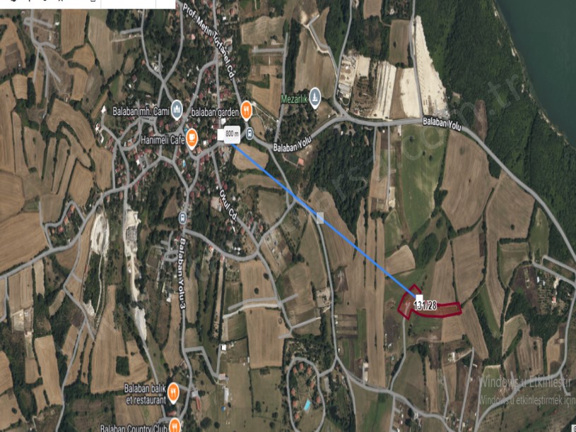  Arnavutköy Balabanda Satılık Arsa , 278 M2 Yolu Var Evlerin Yakını 