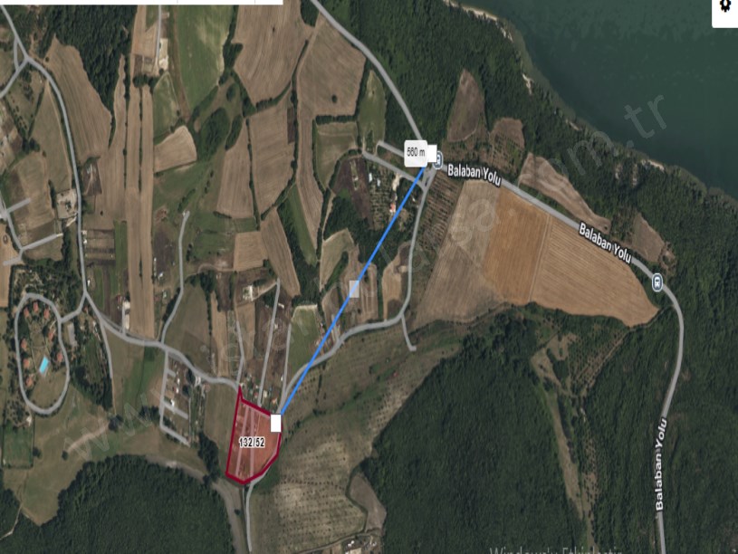  Arnavutköy Balabanda Satılık Arsa , 242 m2 Çaplı Yolu Var 