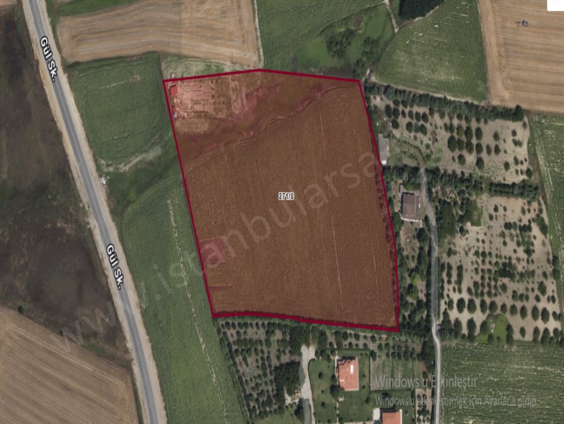 Çatalca Kestanelikte Satılık Arsa  , 1,250 M2 Çaplı Çevrili Yolu Var 