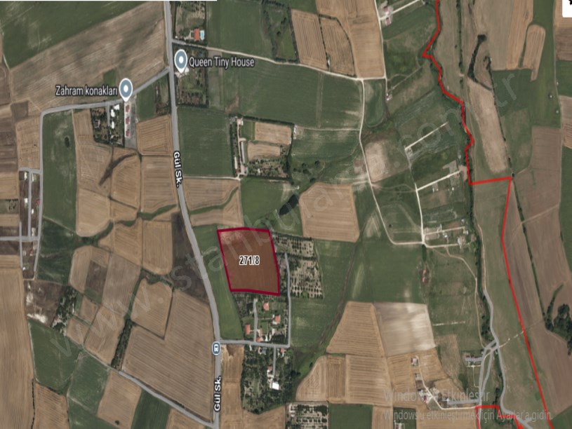 Çatalca Kestanelikte Satılık Arsa  , 1,250 M2 Çaplı Çevrili Yolu Var 