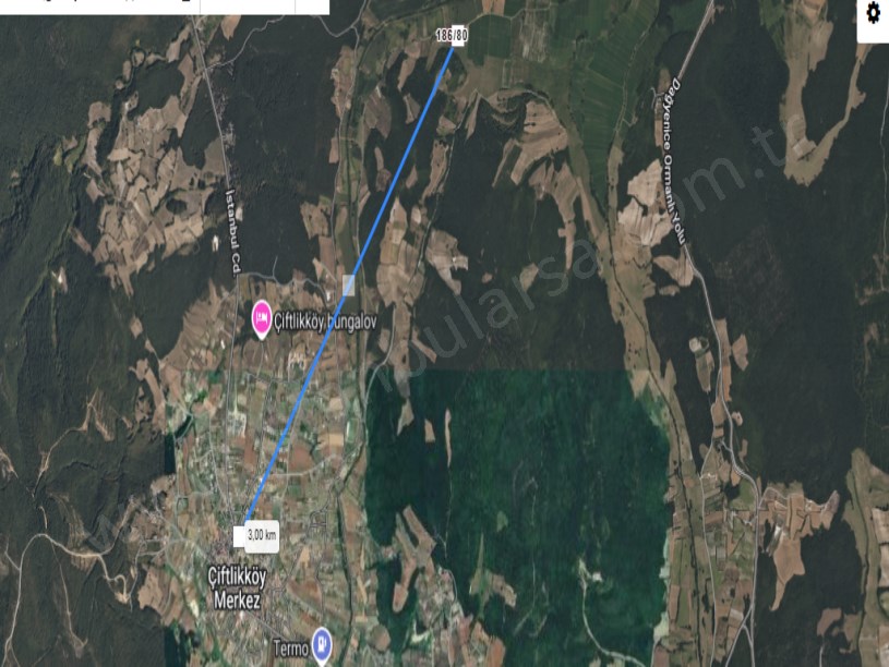 Çatalca Çiftlikköyde Satılık Arsa , 491 M2 Çaplı Hisseli