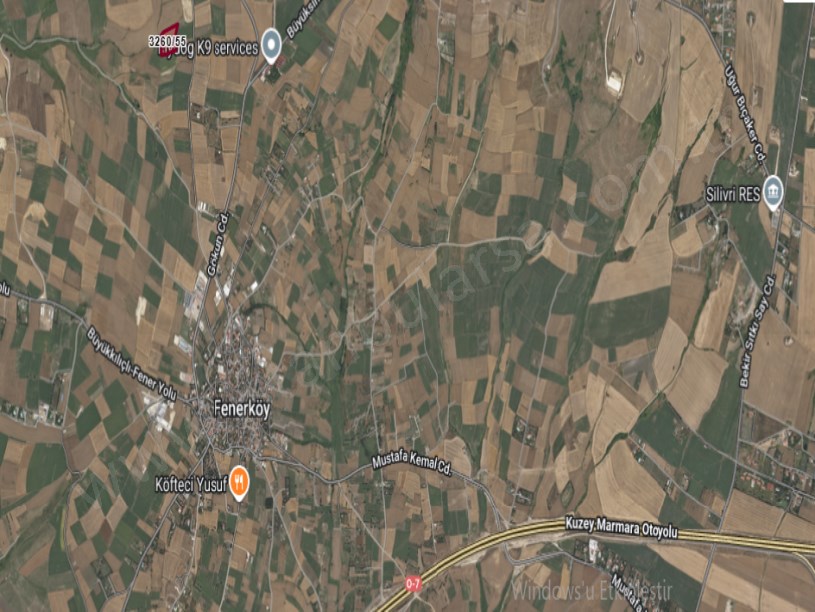 Silivri Fenerköyde Satılık Arsa , 15,500 M2 Müstakil 