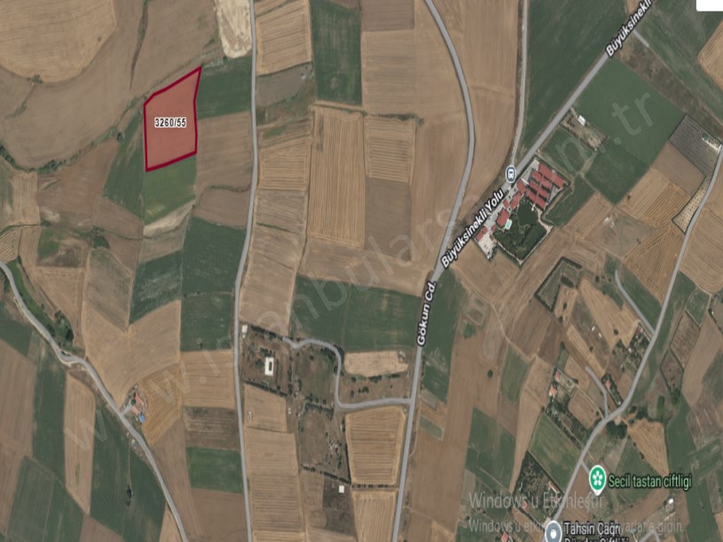 Silivri Fenerköyde Satılık Arsa , 15,500 M2 Müstakil 