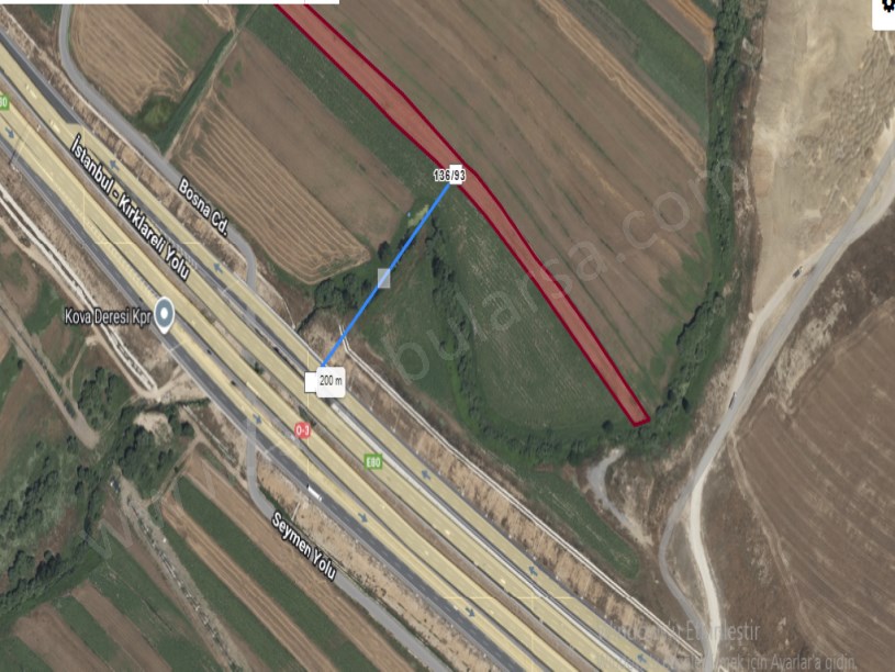 Silivri Seymende Satılık Arsa , 1,242 M2 Hisseli