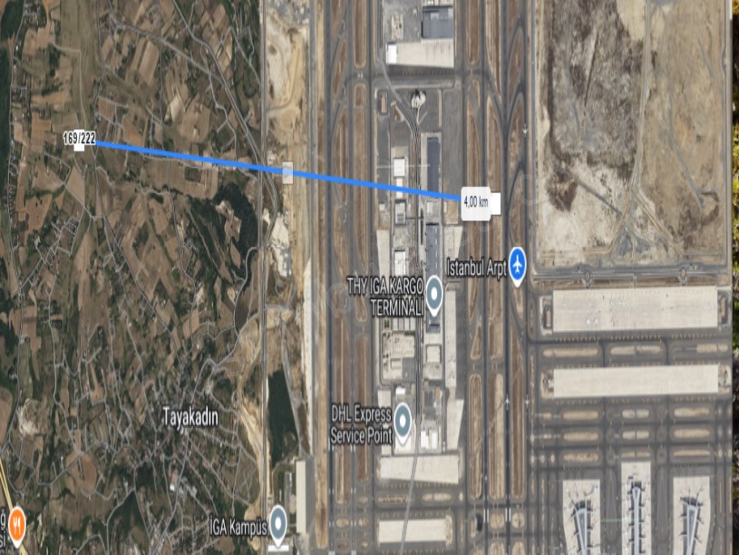 Arnavutköy Tayakadın Satılık Arsa , 250 M2 Hisseli Yolu Var 