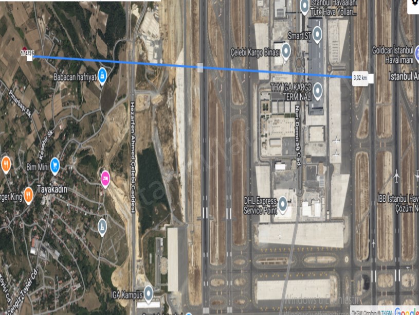 Arnavutköy Tayakadın Satılık Arsa , 200 M2 Hisseli Merkezde