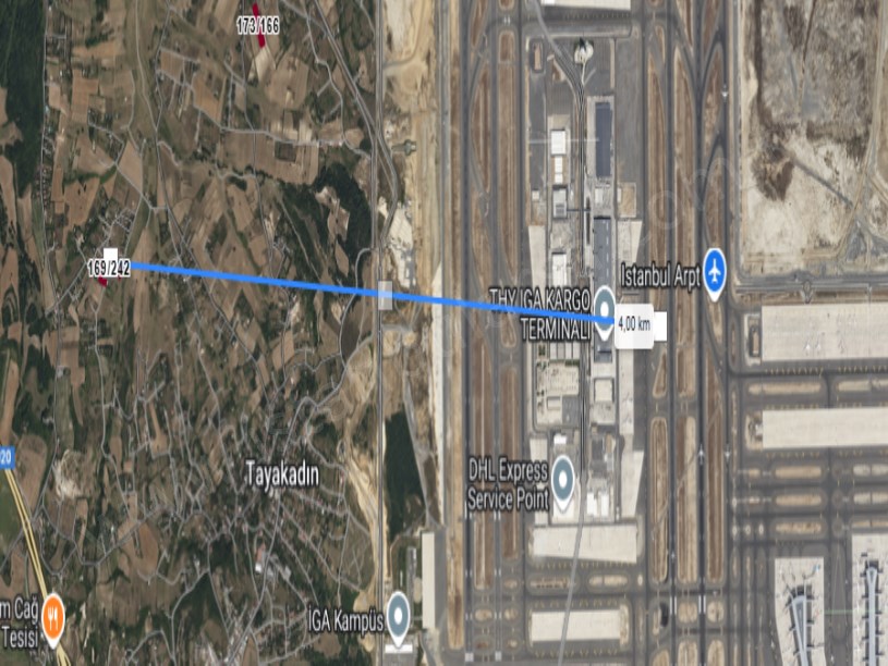 Arnavutköy Tayakadın Satılık Arsa , 161 M2 Hisseli Yolu Var Merkezde 