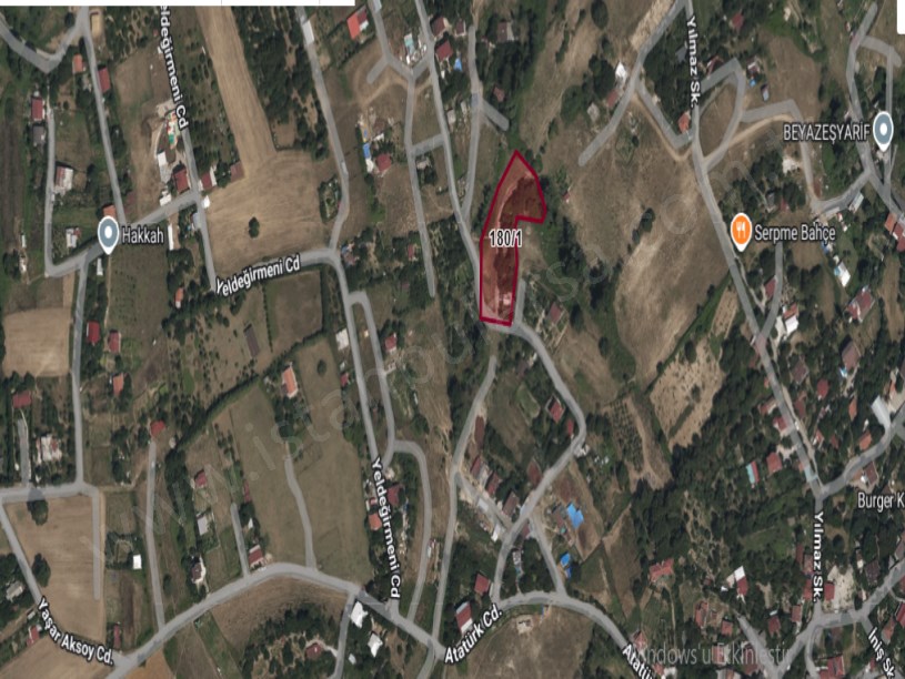 Arnavutköy Tayakadın Satılık Arsa , 124 M2 Yolu Var Merkezde Hisseli 